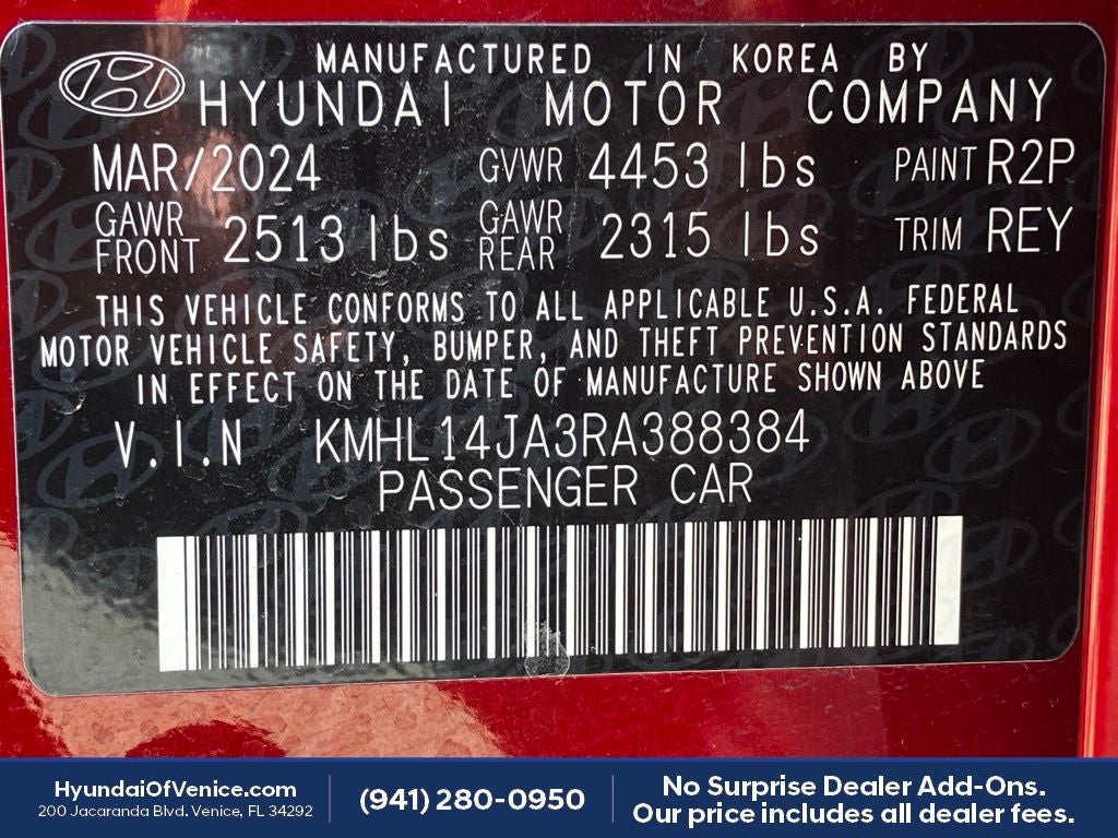 2024 Hyundai SONATA SEL