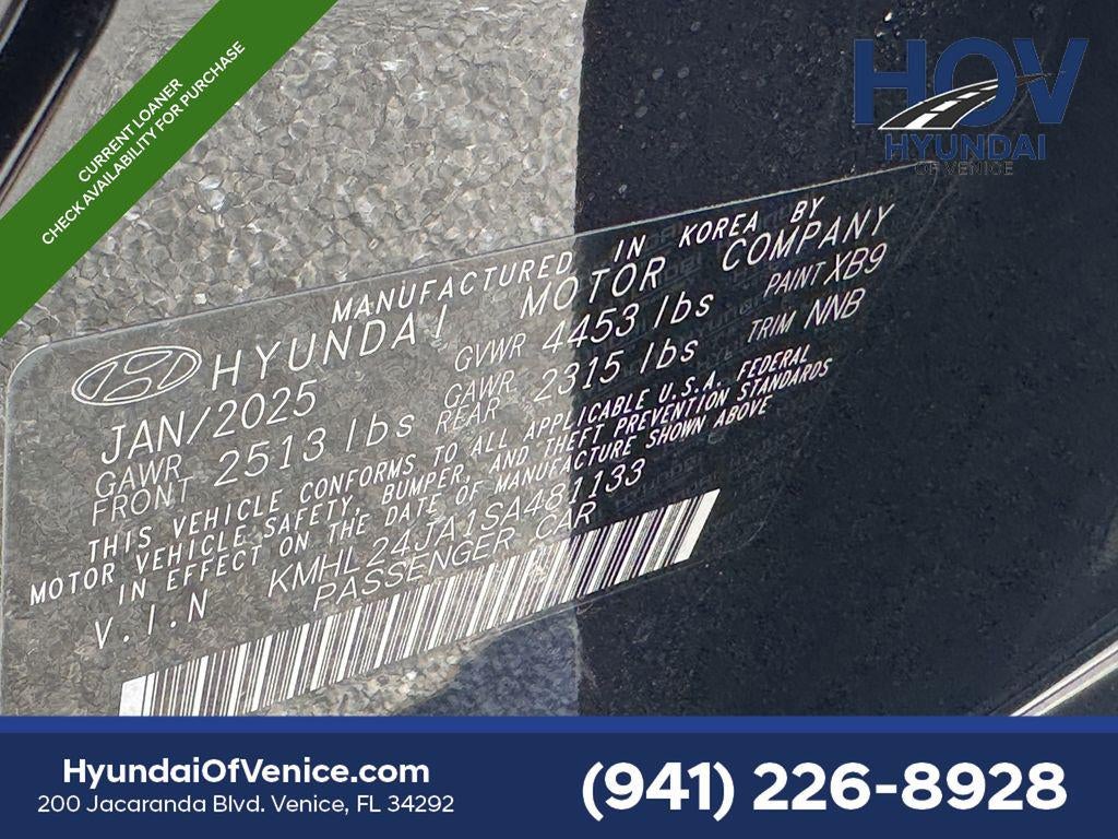 2025 Hyundai SONATA SE