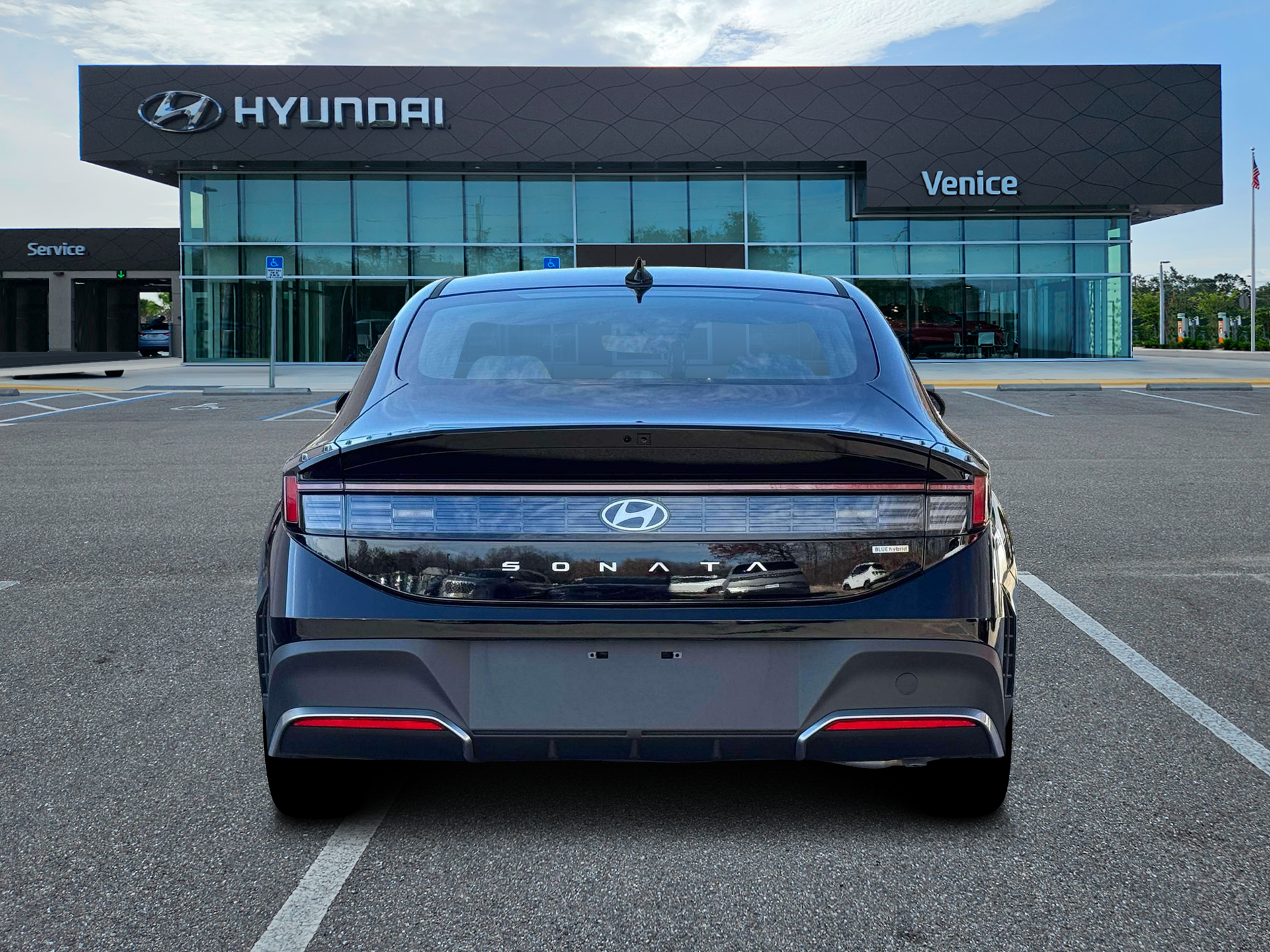 2026 Hyundai SONATA HYBRID Blue