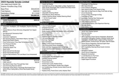 2023 Hyundai SONATA Limited