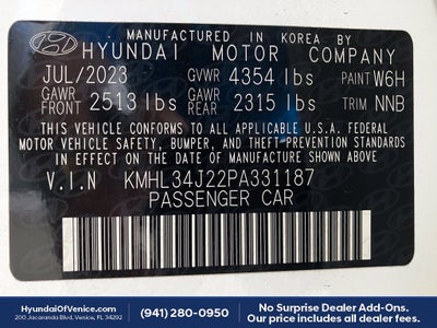 2023 Hyundai SONATA Limited