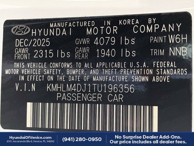 2026 Hyundai ELANTRA HYBRID Blue