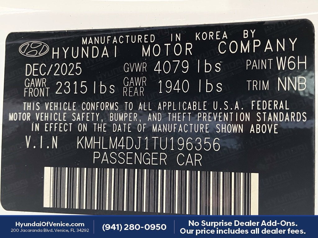 2026 Hyundai ELANTRA HYBRID Blue