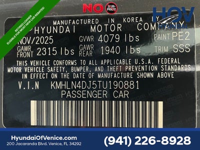 2026 Hyundai ELANTRA HYBRID Limited