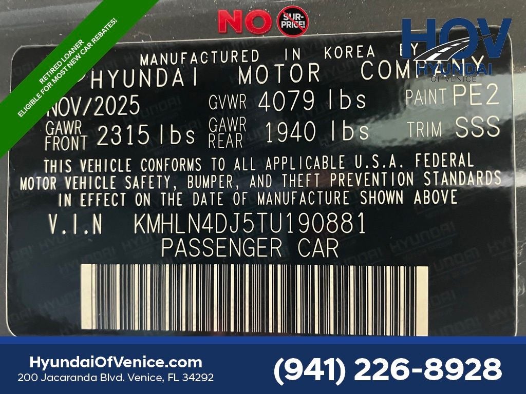 2026 Hyundai ELANTRA HYBRID Limited