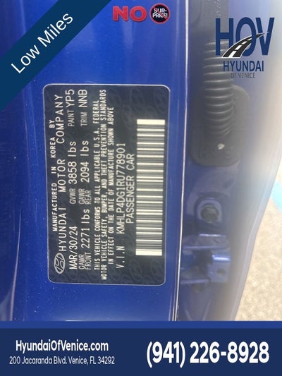 2024 Hyundai ELANTRA Limited