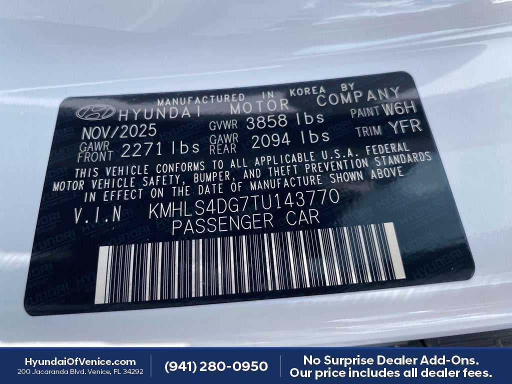2026 Hyundai ELANTRA SEL Sport