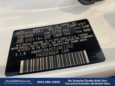 2026 Hyundai VENUE SEL