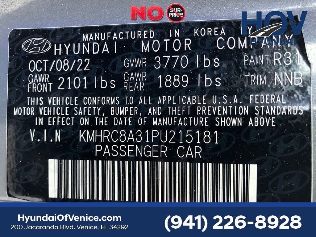 2023 Hyundai VENUE Limited