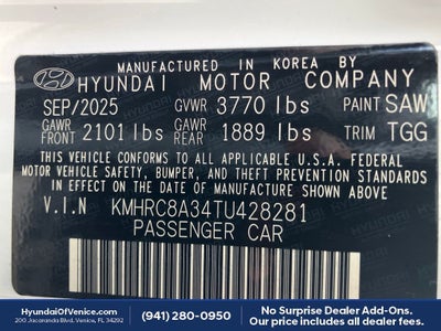 2026 Hyundai VENUE SEL