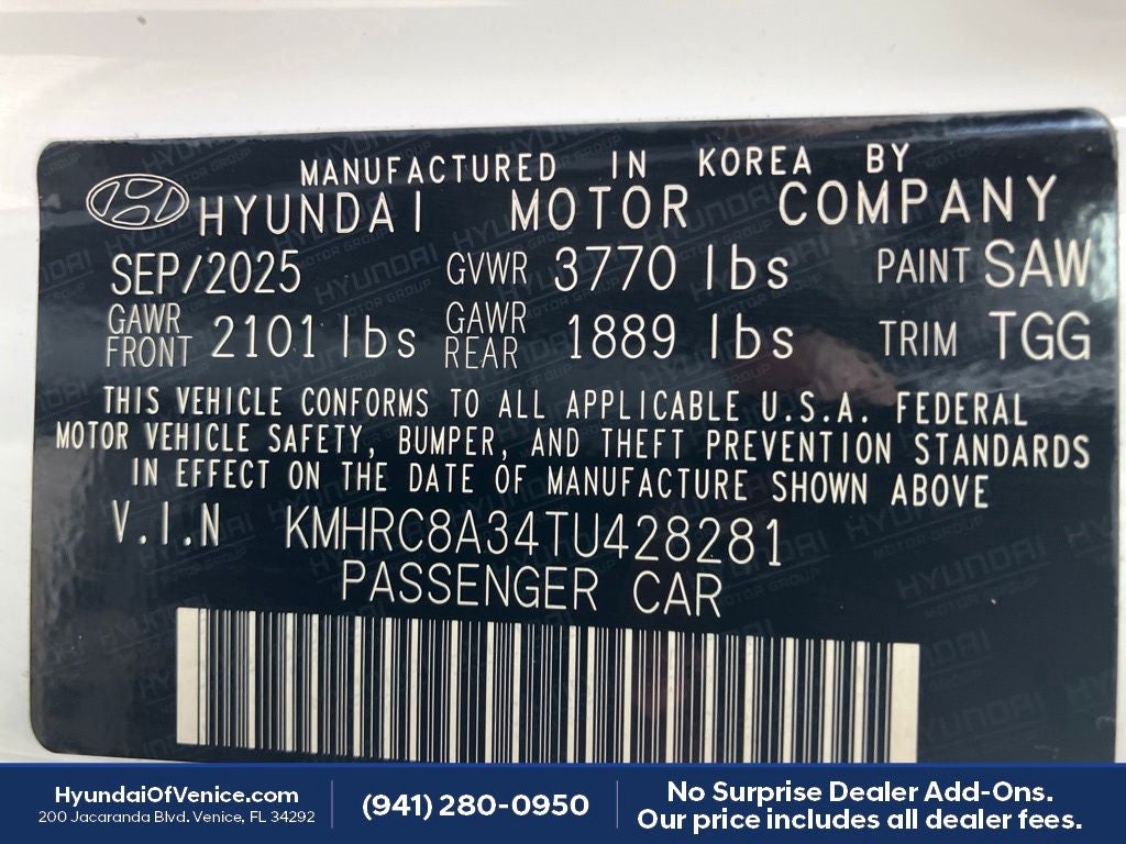 2026 Hyundai VENUE SEL