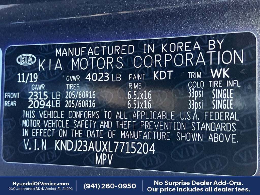 2020 Kia Soul S