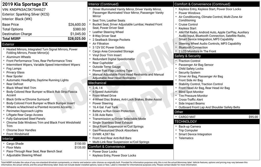 2019 Kia Sportage EX