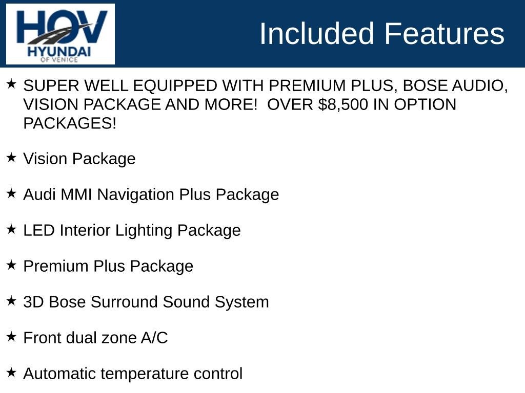 2017 Audi Q7 3.0T Premium Plus quattro