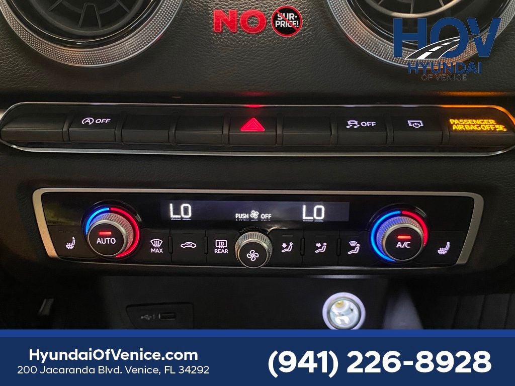 2019 Audi A3 2.0T Premium