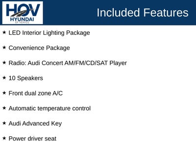 2019 Audi A3 2.0T Premium