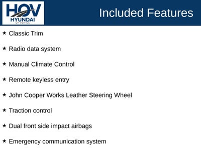 2019 MINI Cooper S Classic