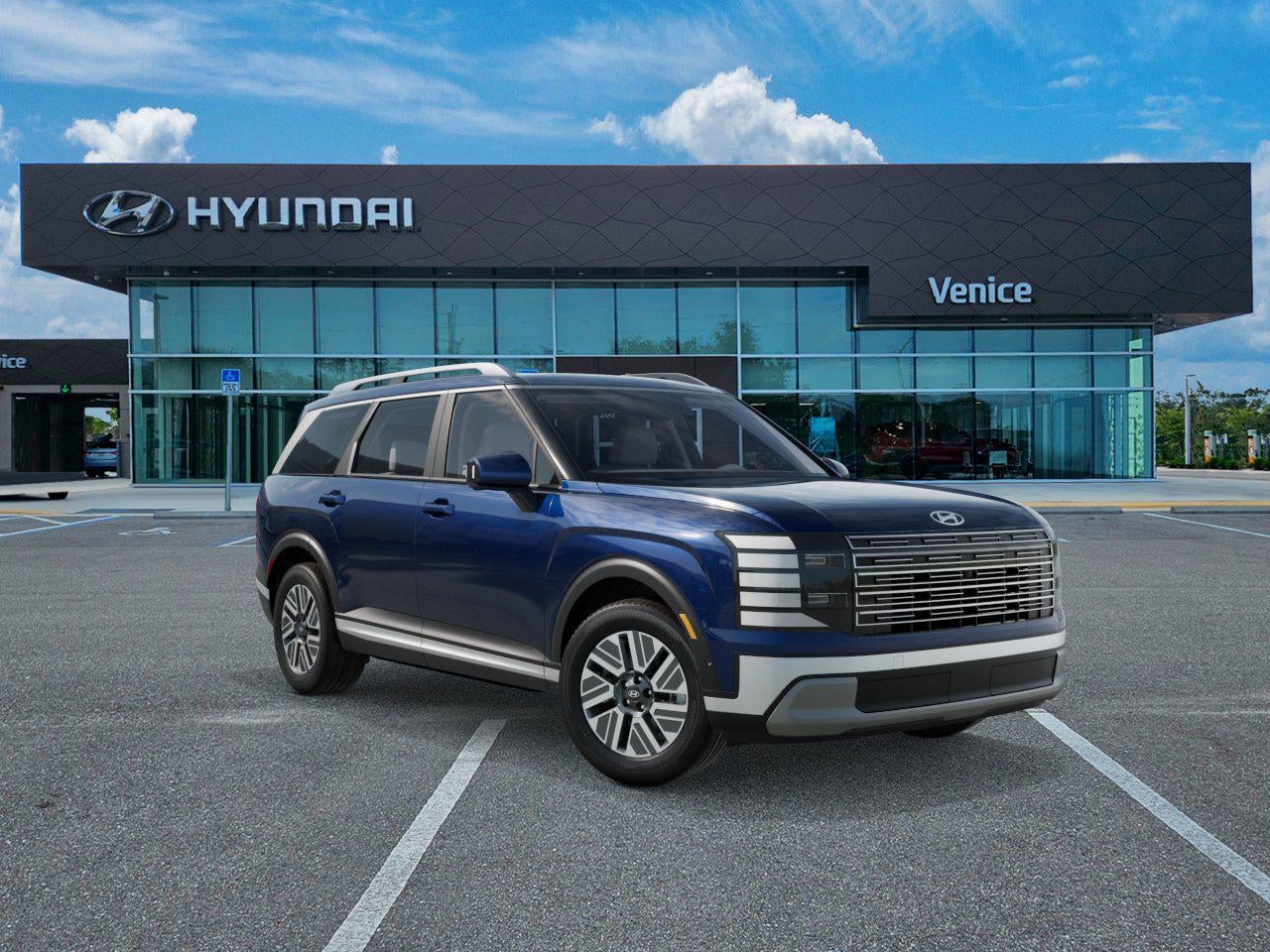 2027 Hyundai PALISADE HYBRID Blue SEL Premium 8P