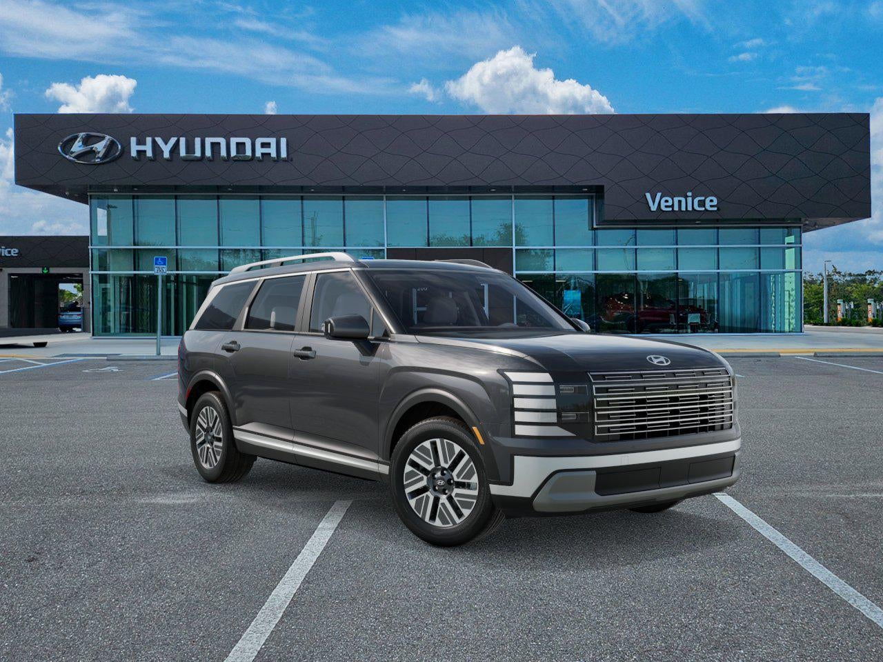 2027 Hyundai PALISADE HYBRID Blue SEL 7P