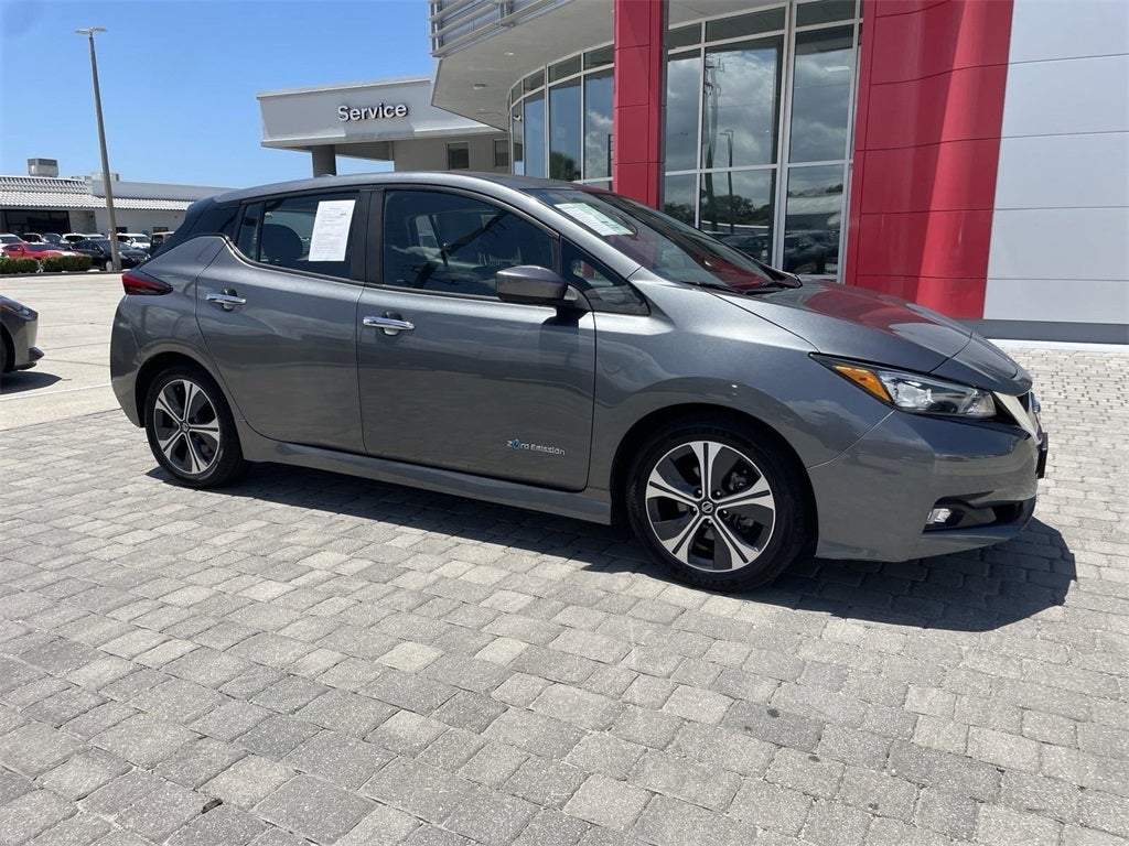 Used 2019 Nissan Leaf SV with VIN 1N4AZ1CP6KC314350 for sale in Venice, FL