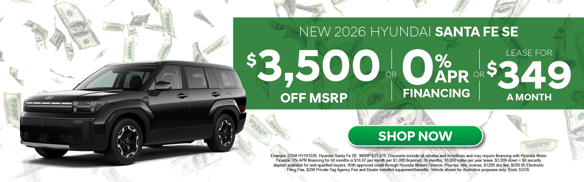 New 2026 Hyundai Santa Fe