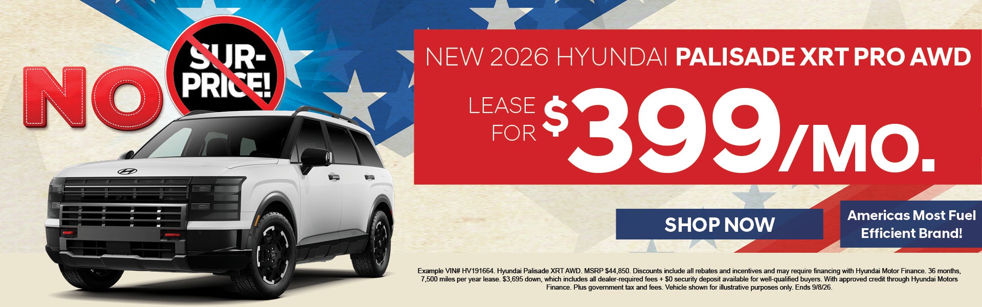2026 HYUNDAI PALISADE XRT PRO AWD